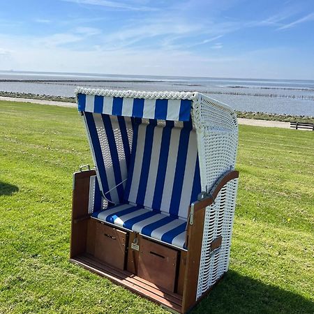 Fewo Schroeder - Bude 63A - Mit Strandkorb Am Meer - Inklusive Bettwaesche Und Handtuecher Westerdeichstrich エクステリア 写真
